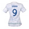 Camiseta de fútbol Francia Olivier Giroud 9 Segunda Equipación Mundial 2022 - Mujer